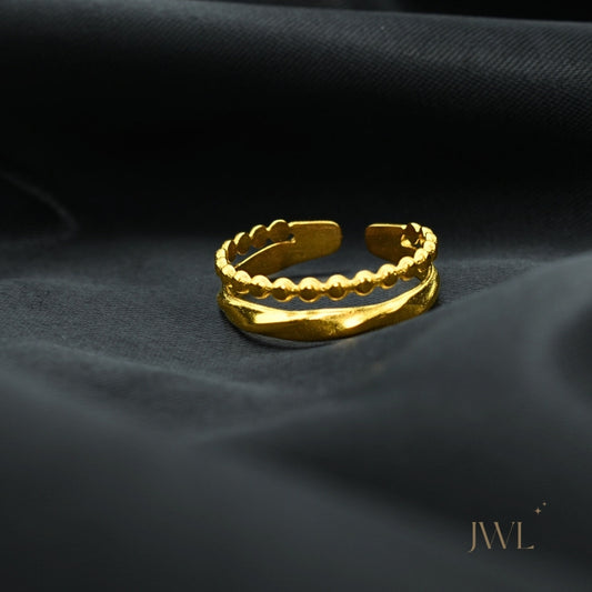 Golden Harmony Ring