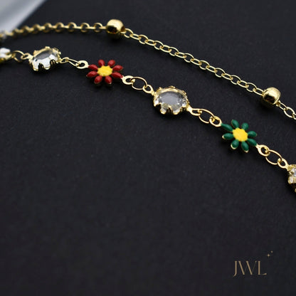 Blossom Charm Body Chain