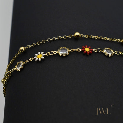 Blossom Charm Body Chain