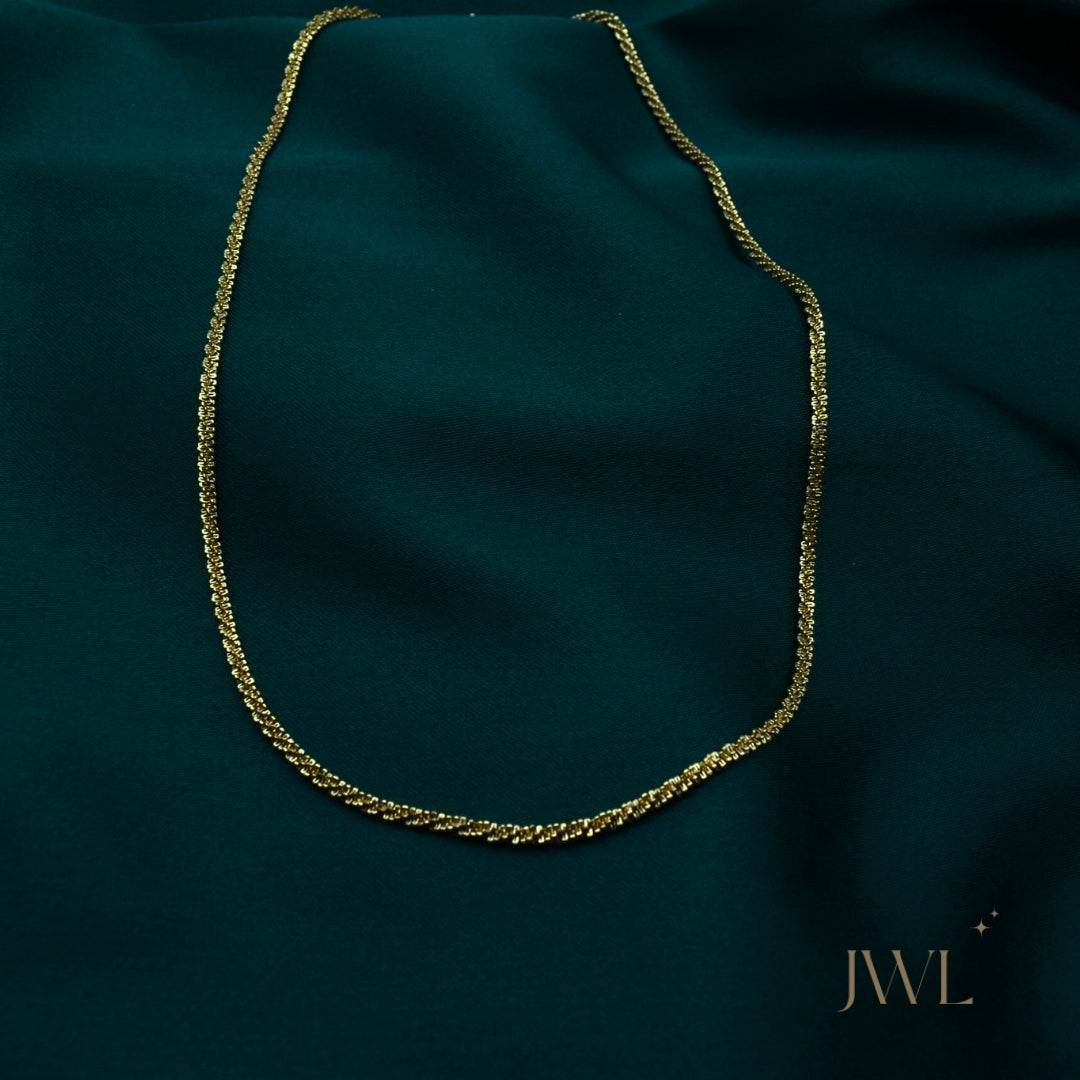 Golden Glimmer Necklace