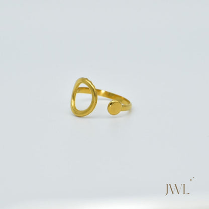 Golden Loop Ring