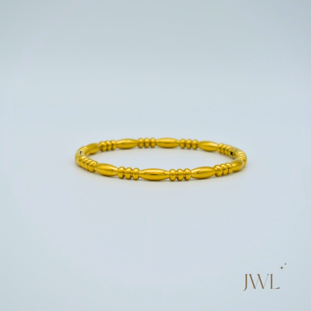 Golden Harmony Bangle