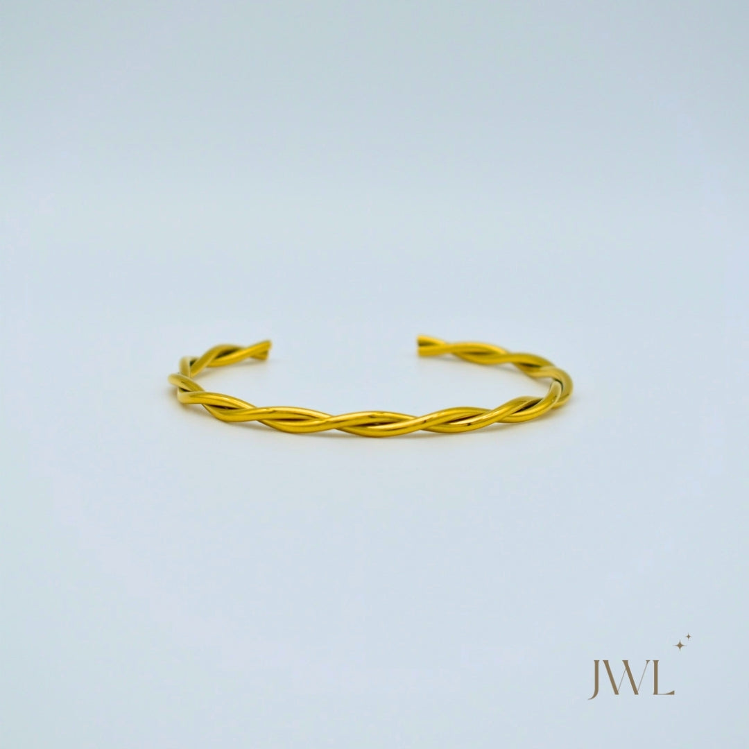 Twisted Elegance Bangle