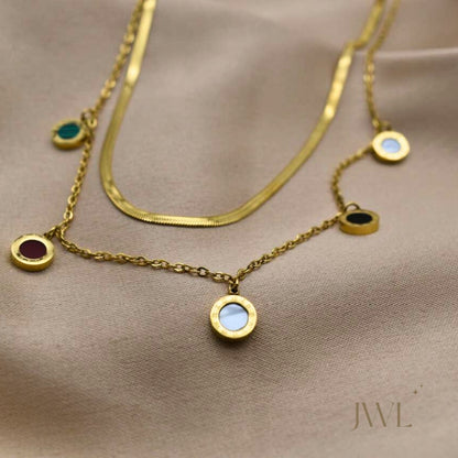 Gemstone Medley Necklace