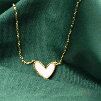 Marble Heart Necklace