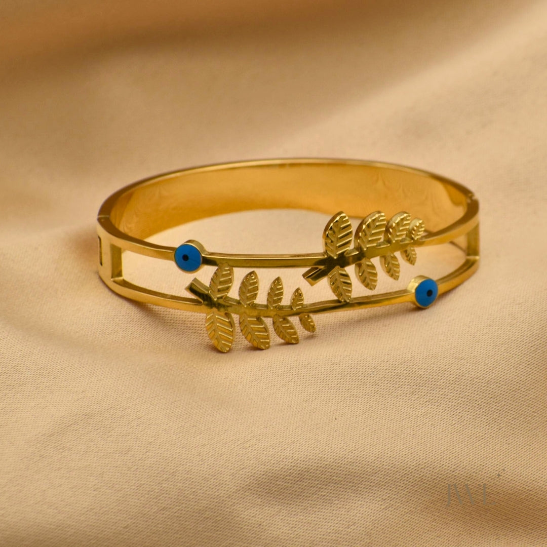 Azure Leaf Bangle