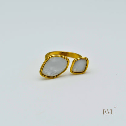 Marble Squared Ring