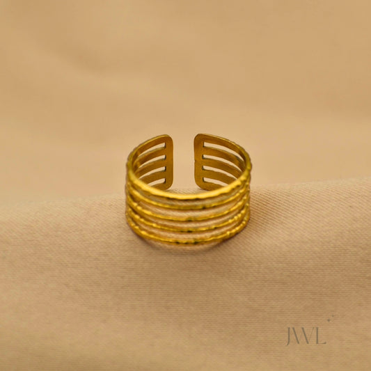 Gold Cuff Ring