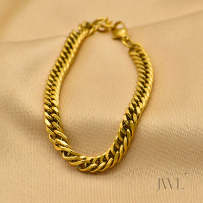 Small Twisted Chain Bracelet