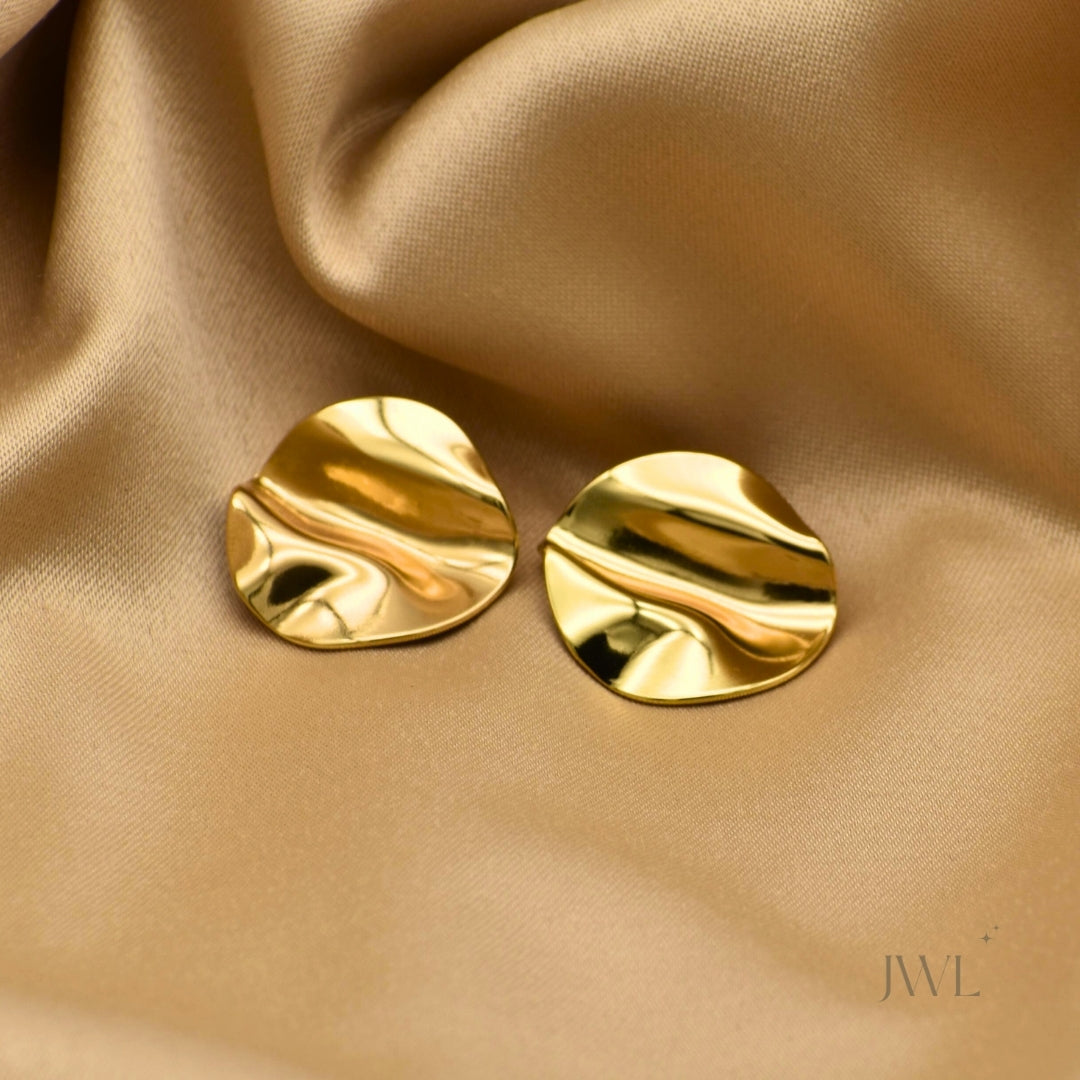 Round Statement Earrings