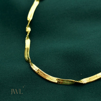 Golden Serpentine Bracelet