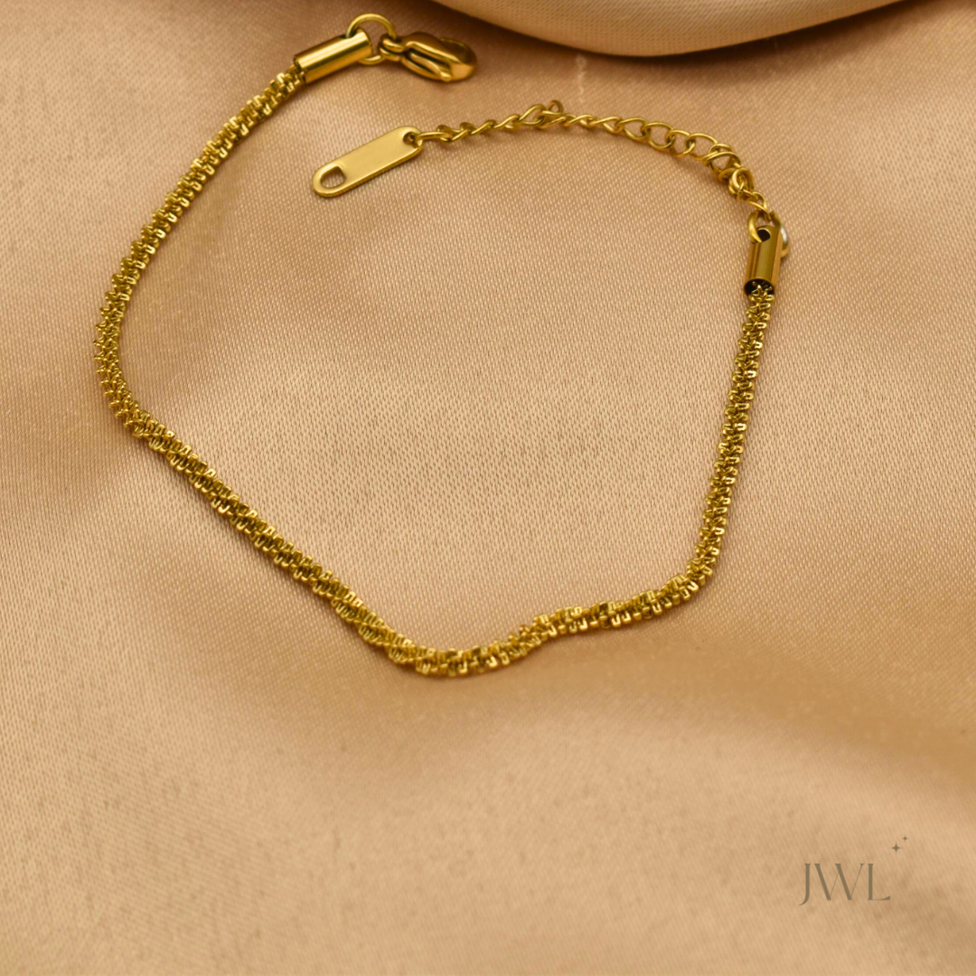 Golden Glimmer Bracelet