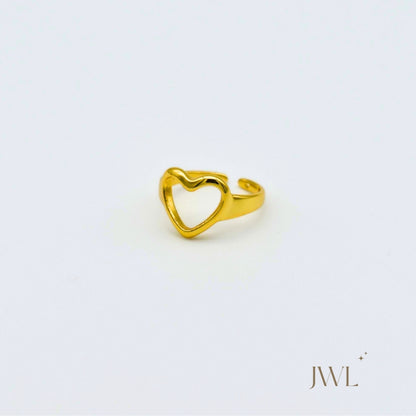 Heart Embrace Ring