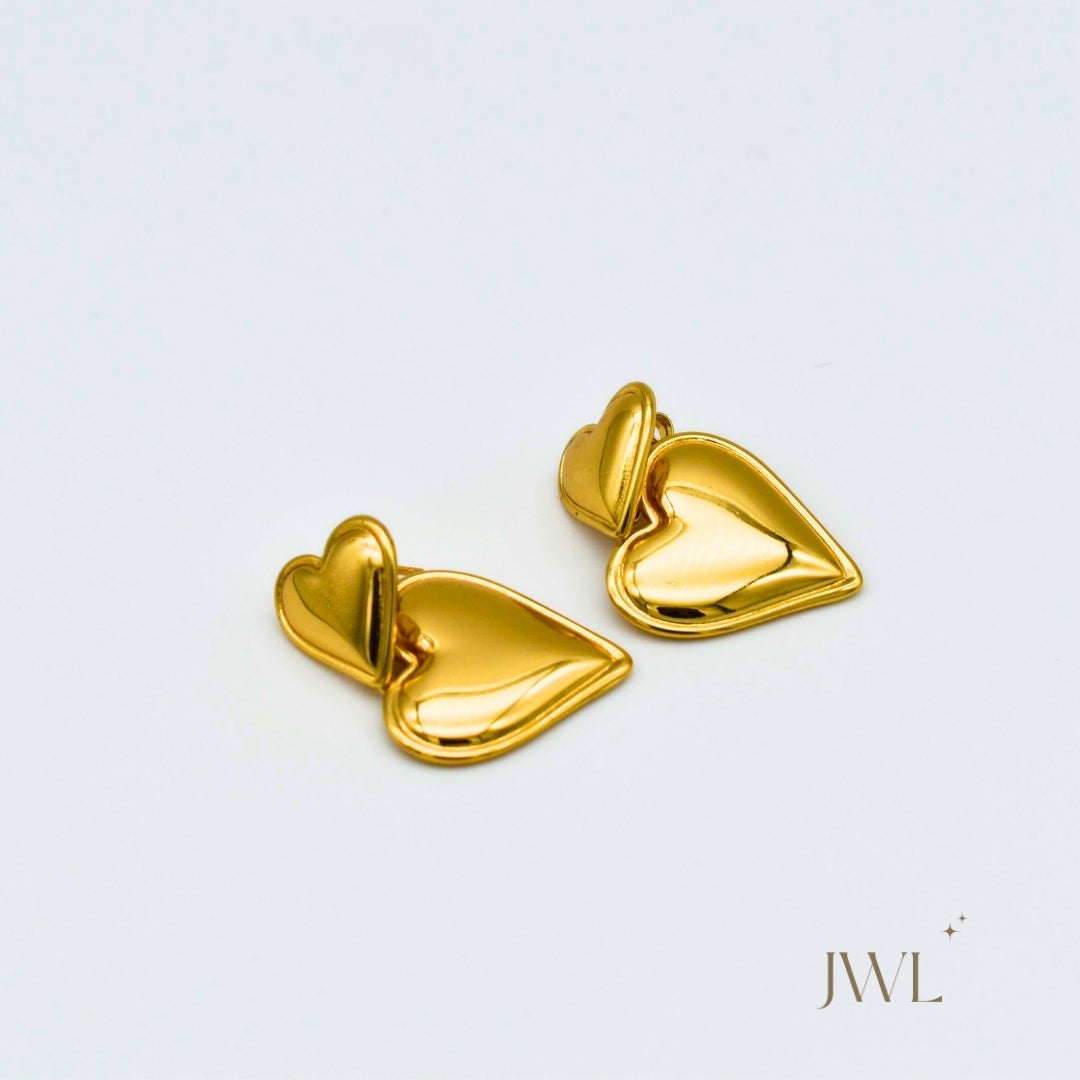 Radiant Heart Duo Earrings