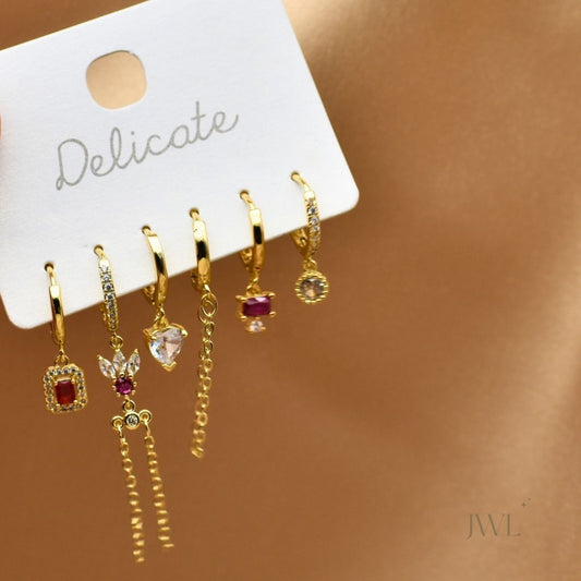 Radiant Romance Earring Set