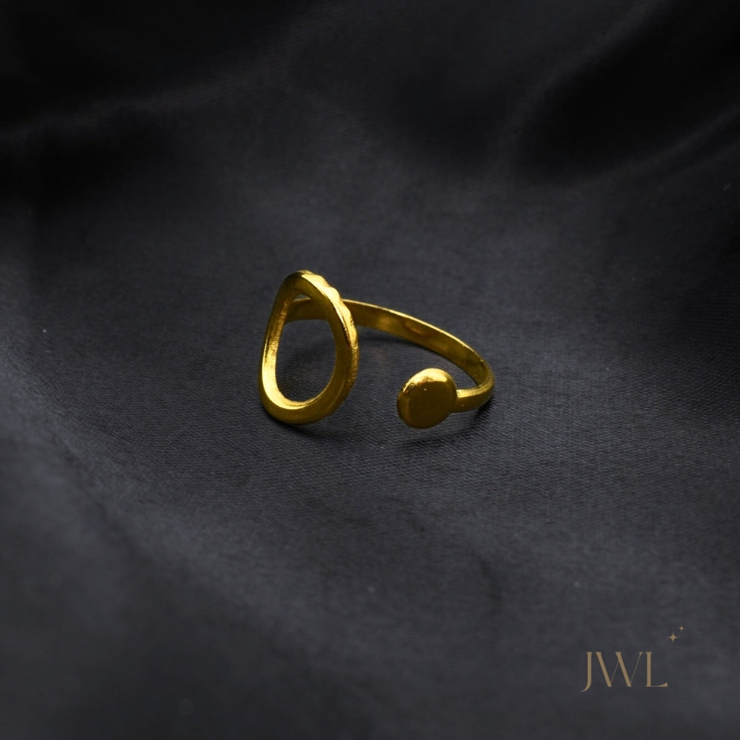 Golden Loop Ring