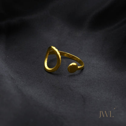 Golden Loop Ring