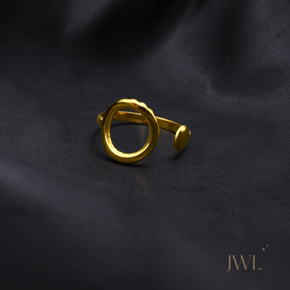 Golden Loop Ring