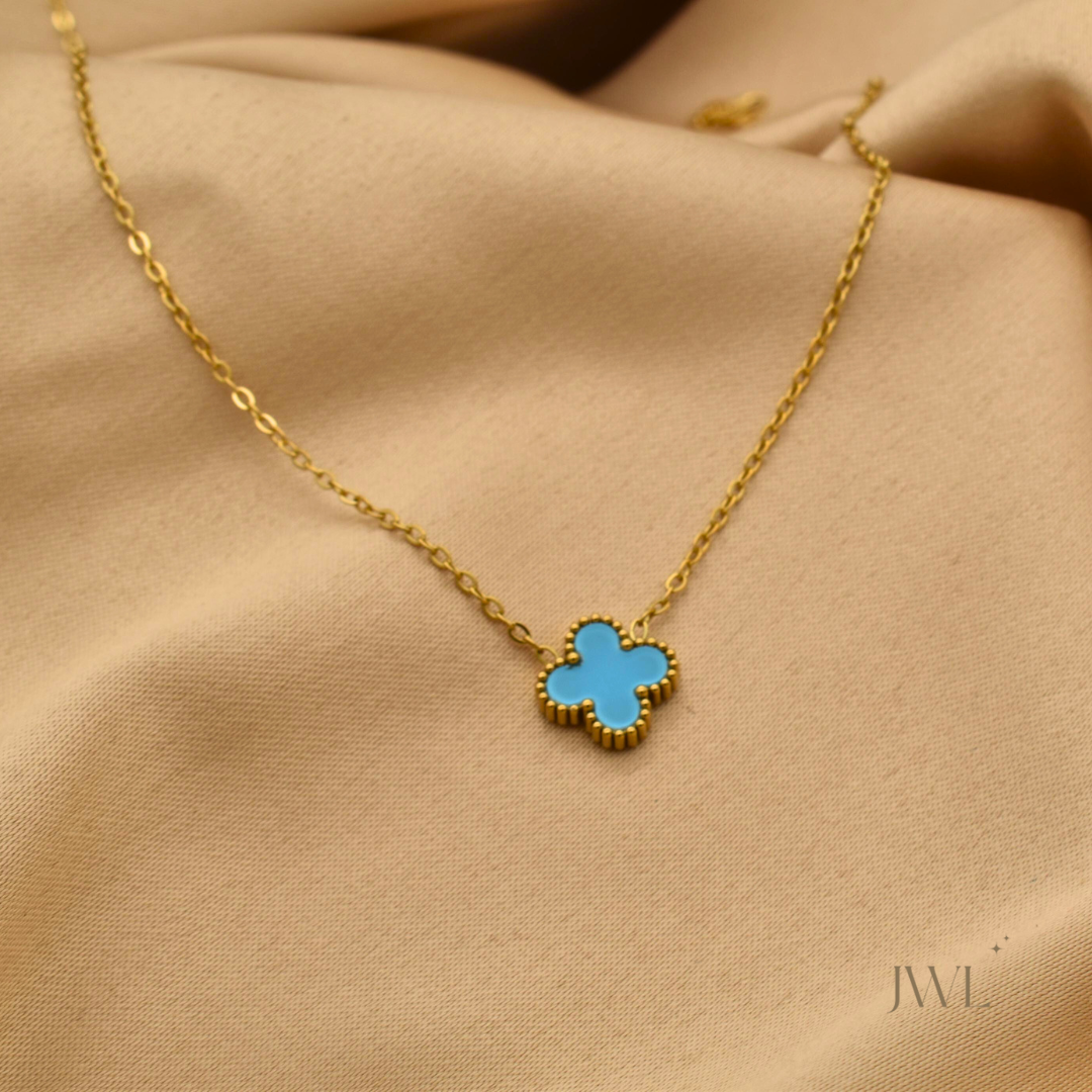 Baby Blue Clove Necklace